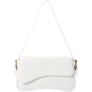 Women White Imported Casual Leather Waterproof Lightweight Hobo Handbag